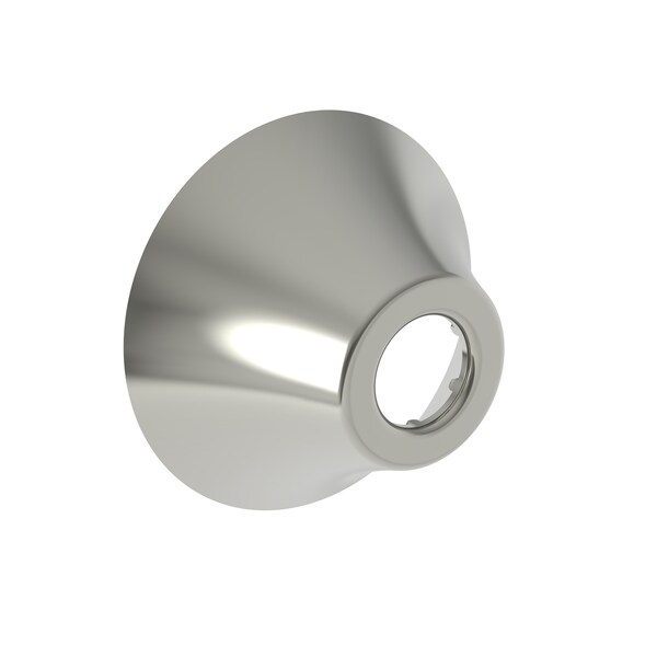 Pipe Flange, .5/8" I.D. in Polished Nickel